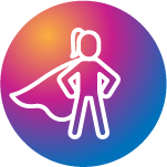 Women empowerment icon